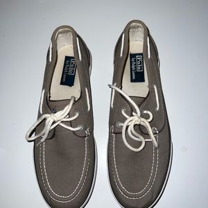 Polo by Ralph Lauren Gray Slip Ons, Sz 10.5
